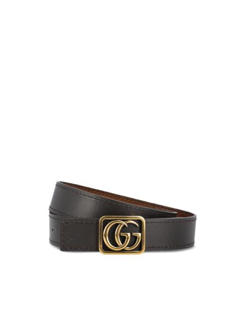 double G buckle belt