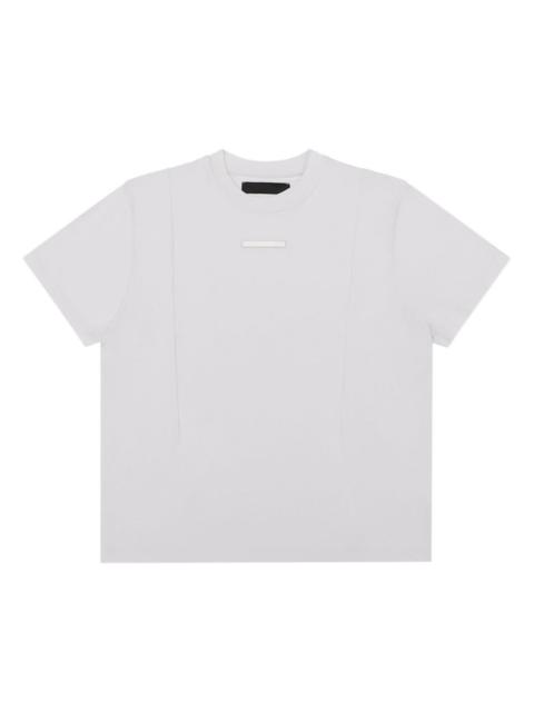 crew-neck cotton T-shirt