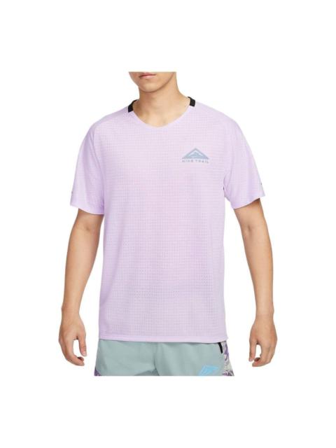 Nike Dri-FIT Trail Solar Chase T-Shirt 'Purple' DV9306-511
