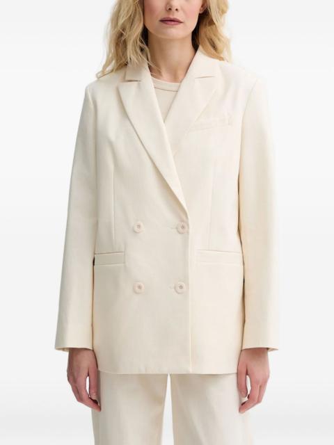 double-breasted blazer