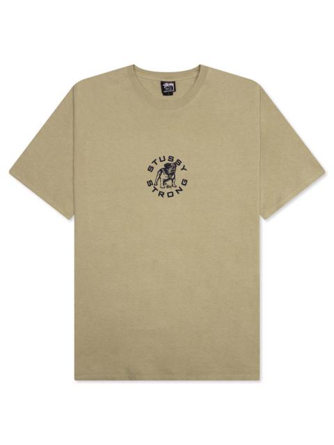 STRONG MAC PIGMENTED DYED TEE - ELM