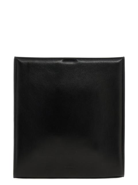 Leather shoulder strap