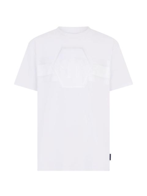 hexagon round-neck T-shirt