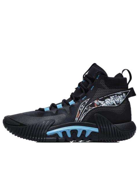 Li-Ning Badfive 2 High 'Black Blue' ABFR001-1