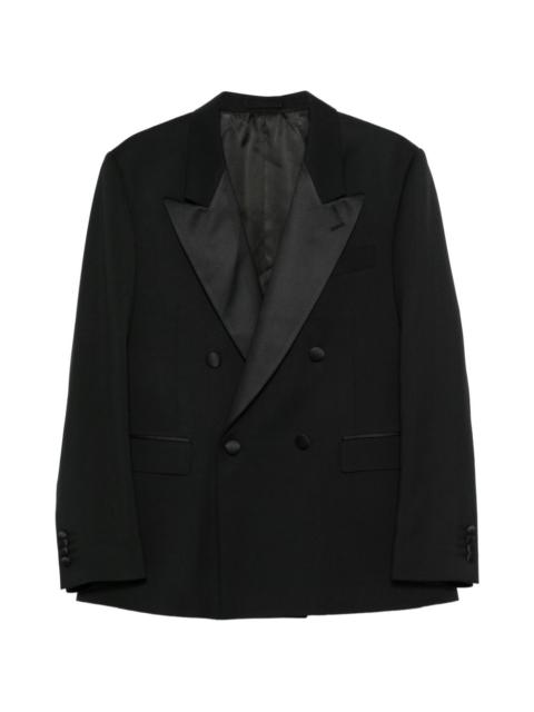 double-breasted shawl-lapel suit