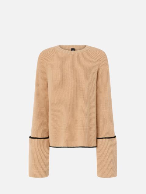 LOOSE CREW-NECK SWEATER