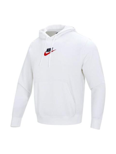 Nike Club Pullover Hoodie 'White' FB7789-100