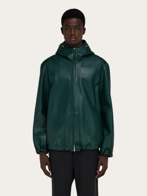 Nappa leather jacket