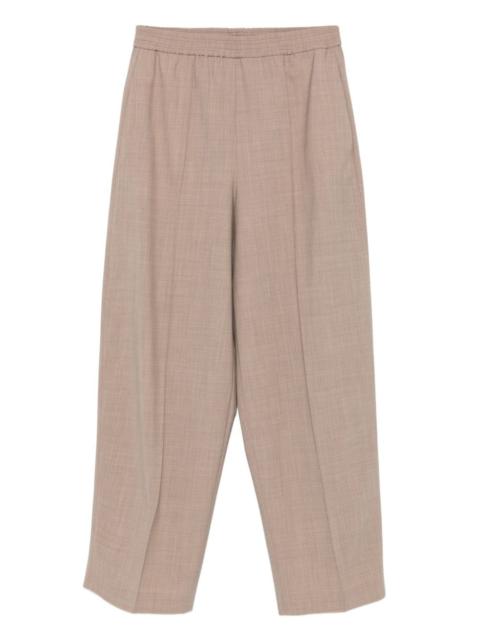 elastic-waist trousers