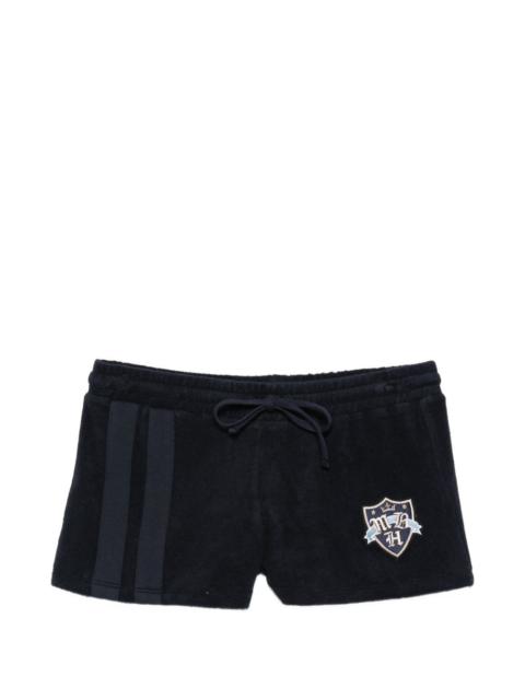 stripes crest shorts