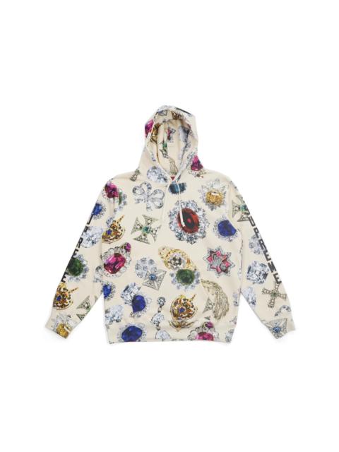 Supreme Jewels Hooded Sweatshirt Cream