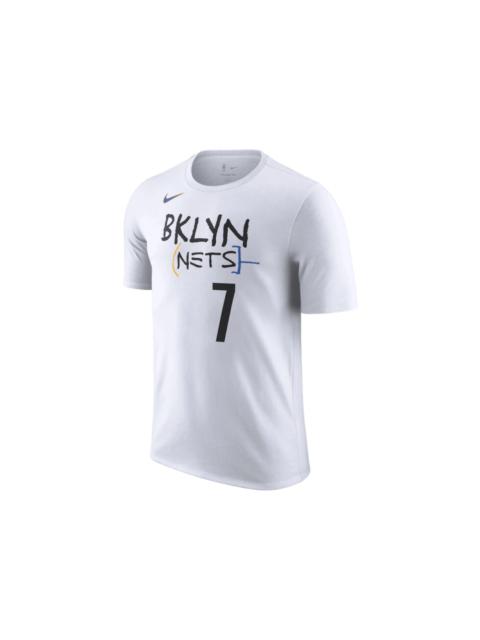 Nike NBA Brooklyn Nets Kevin Durant City Edition T-shirt White