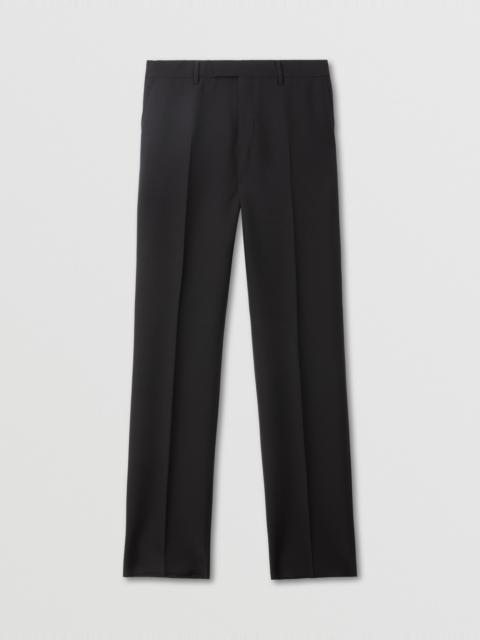 Classic Fit Wool Mohair Tailored Trousers