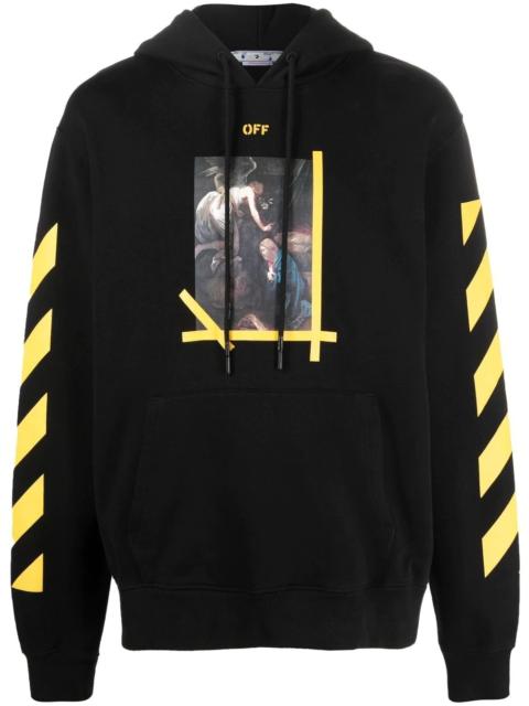 Caravaggio-print hoodie