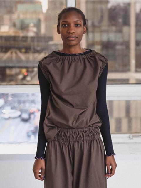 Mia Top - Organic Cotton Poplin