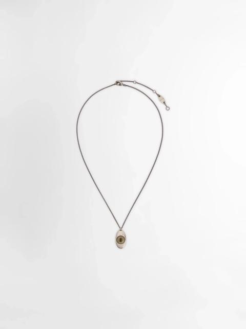 CAT EYE PENDANT NECKLACE