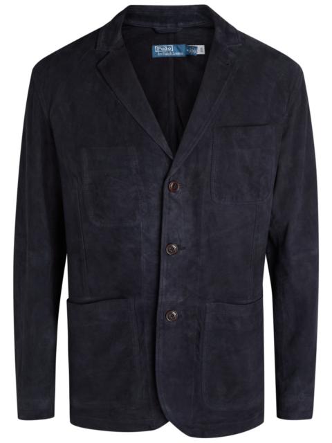 Polo Ralph Lauren Single-breasted Suede Jacket