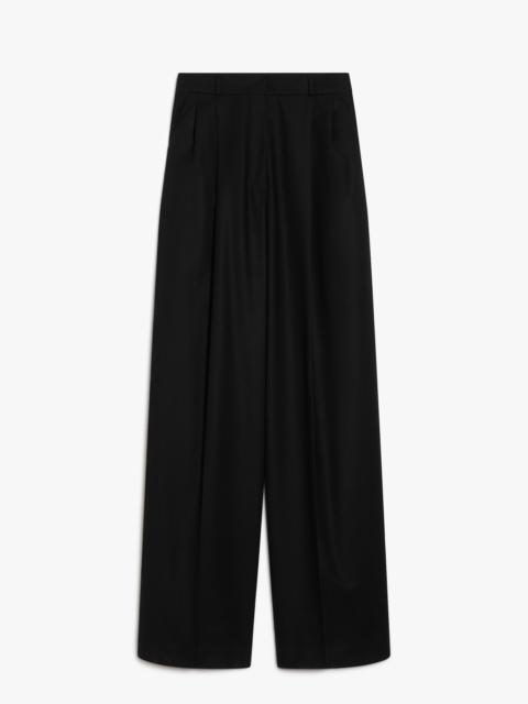KIENS12 Oversized stretch wool trousers