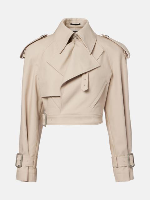 Cotton trench coat