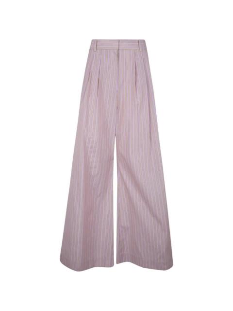 Stripe Wide Leg Pant