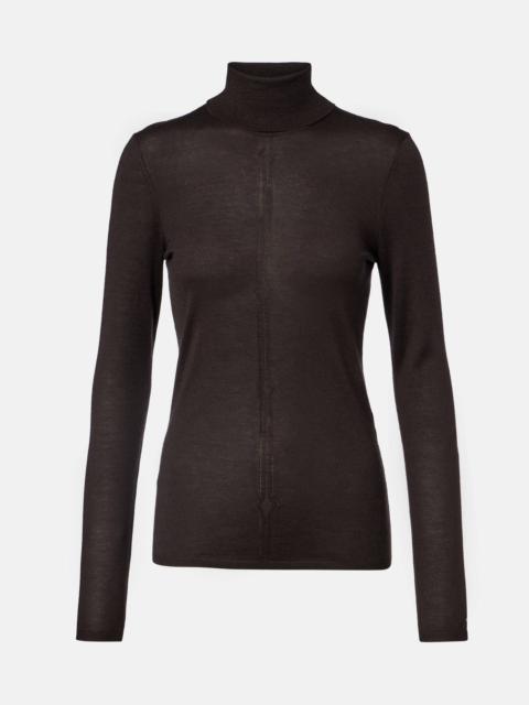Steinem cashmere-blend turtleneck sweater