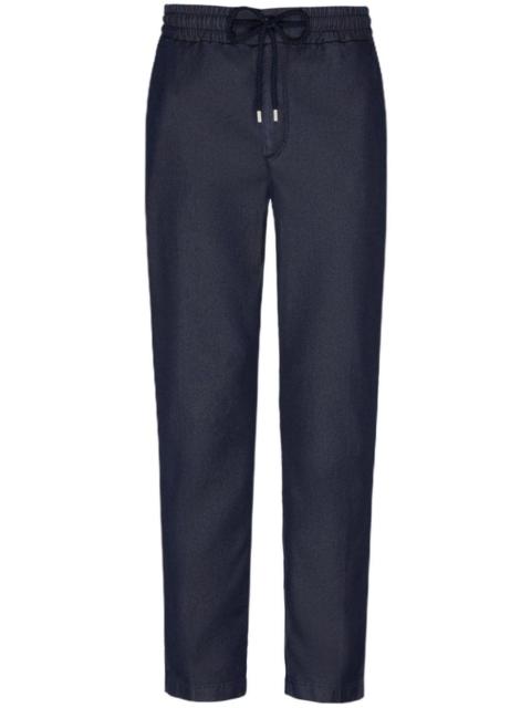 straight-leg trousers