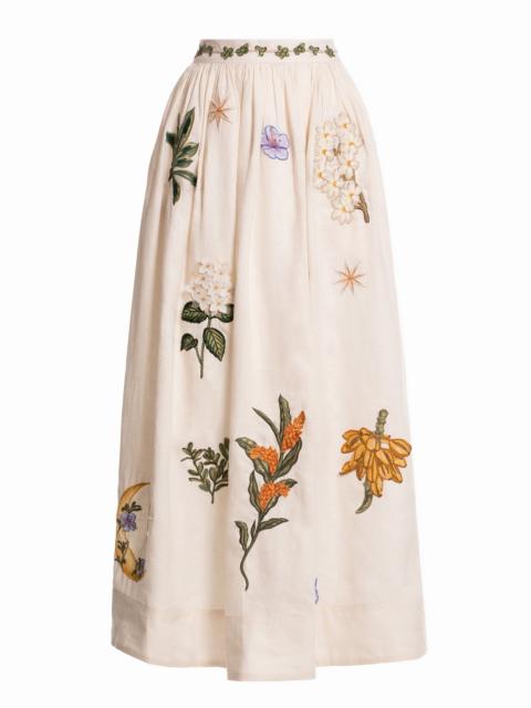 Tangelo Wild Maxi Skirt