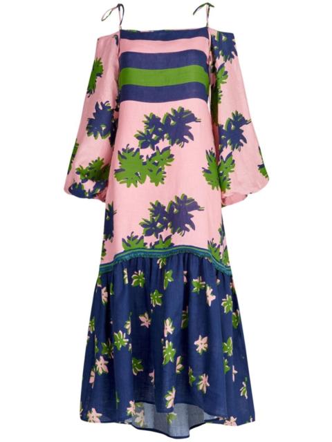 Oristano off-shoulder dress