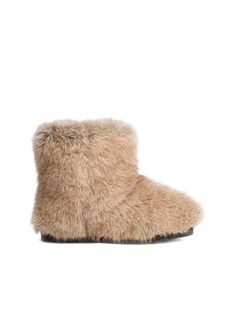 Zoe faux-fur ankle boots