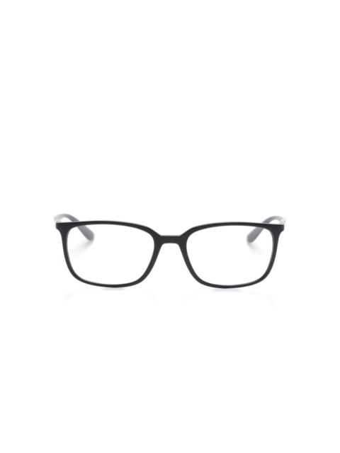 rectangle-frame glasses