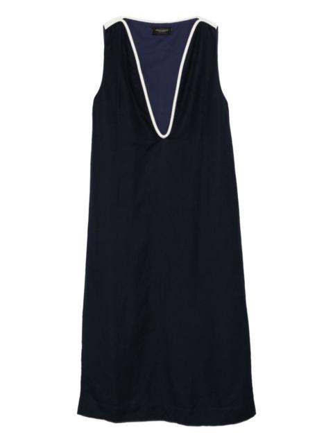 V-neck maxi dress