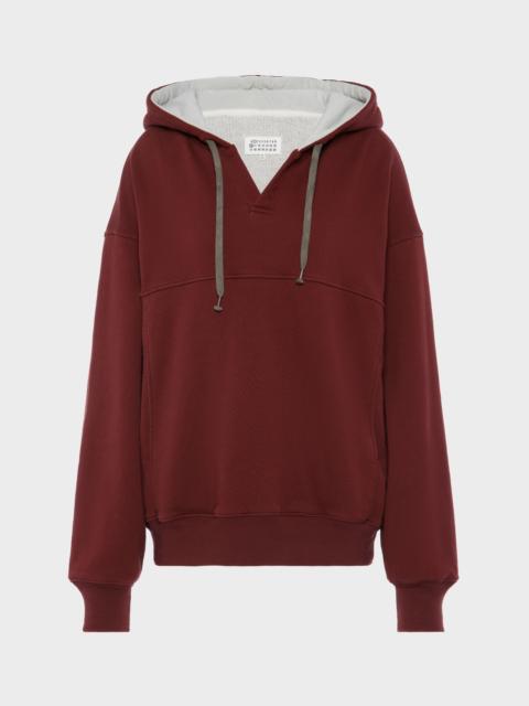 Cotton Shoelace Hoodie