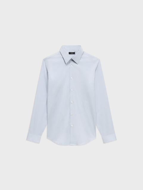 Sylvain Shirt in Checked Poplin