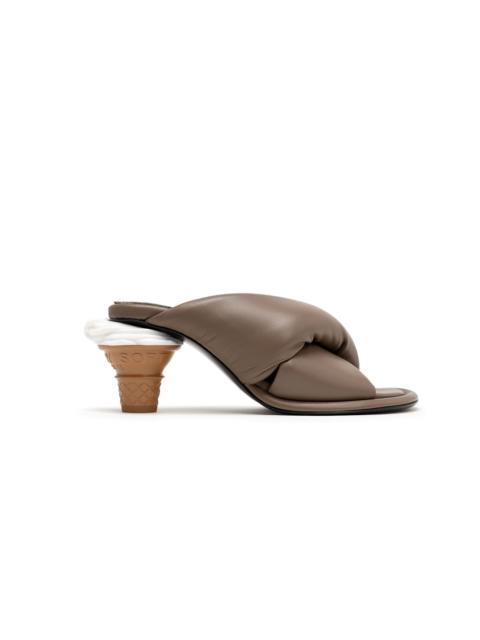 Soft Serve Heel Puffer Sandals