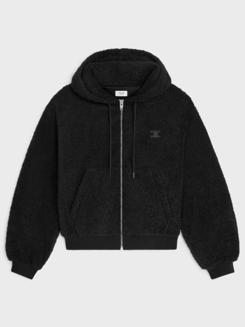 hooded jacket IN polar fleece