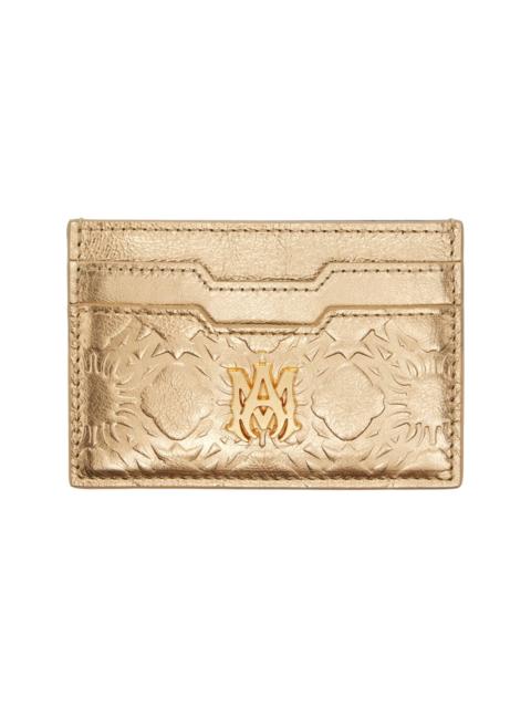 Gold MA Quad Foil Card Holder