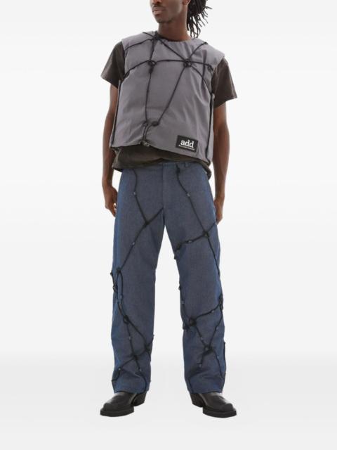 straight-leg trousers