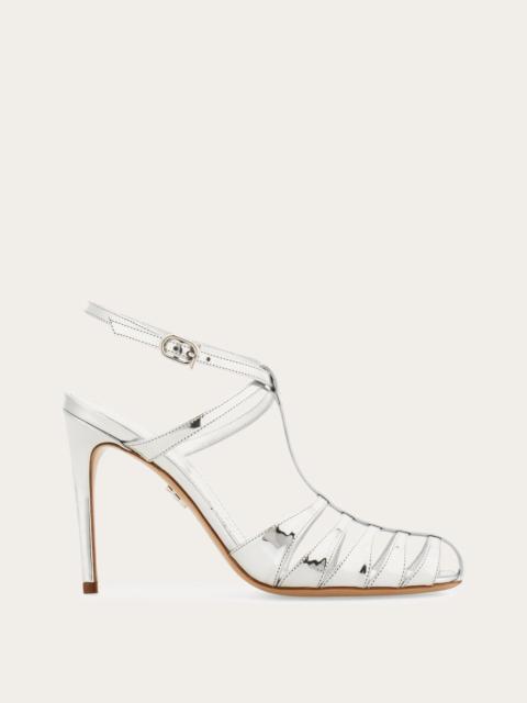 Cage stiletto sandal