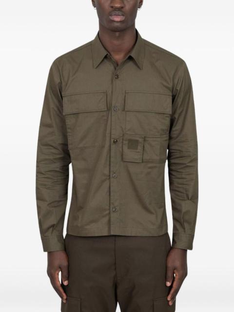 chest-pockets long-sleeve shirt