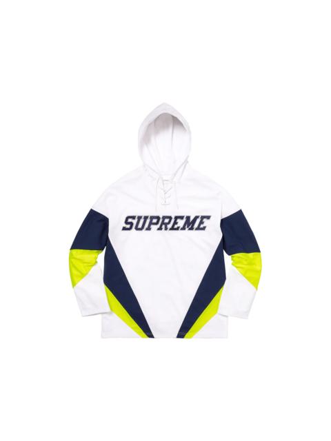Supreme Hooded Hockey Jersey White