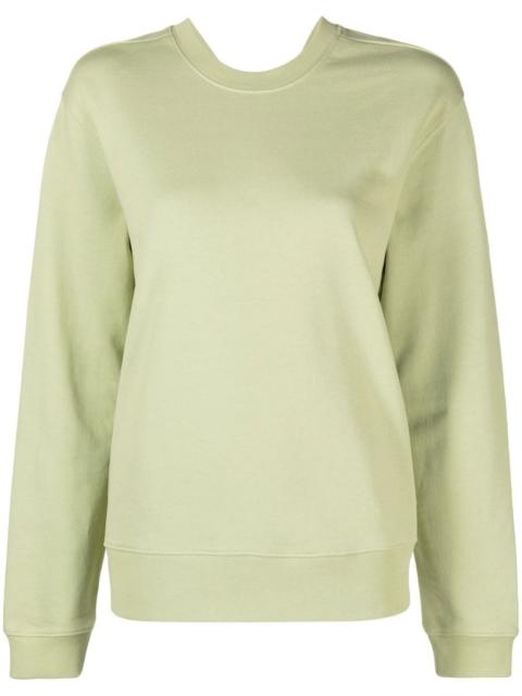 twist-detail sweatshirt