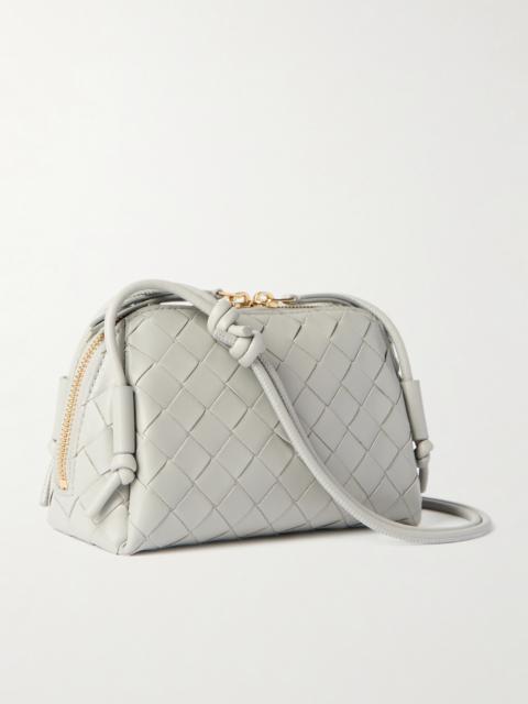 Concert Pouch Intrecciato Leather Shoulder Bag