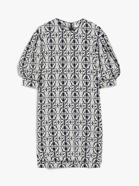 GUSTAVO Jacquard jersey dress