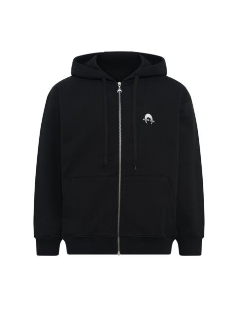 Moon Logo Fleece Zipped Hoodie