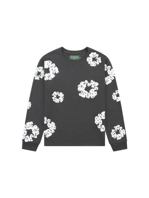 Denim Tears Rhinestone Cotton Wreath Thermal Vintage Black