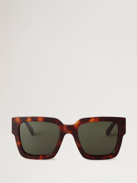 Cora Sunglasses
Tortoiseshell Bio Acetate