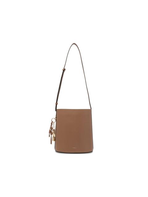 S Roxie cylindrical-charm bucket bag