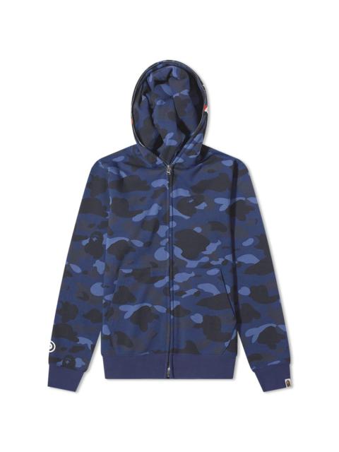A Bathing Ape Colour Camo Shark Full Zip Hoody