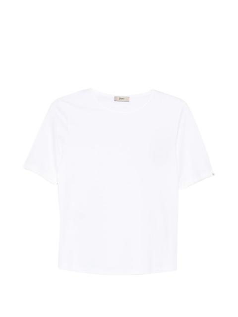 white cotton t-shirt