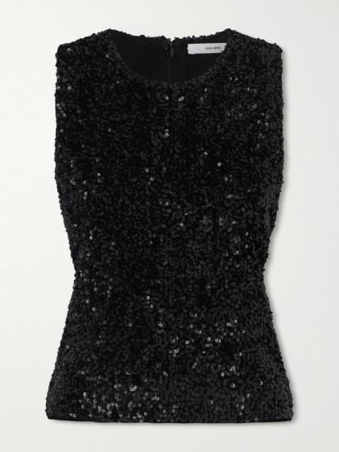 Sequined Knitted Tank